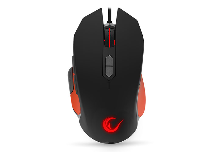 Everest Rampage Strıke smx-r14 Siyah-Turuncu 9 Tuşlu Gaming rgb Mouse 4000DPI