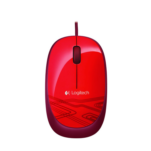 Logitech 910-002945 M105 Kırmızı Optik Kablolu Mouse