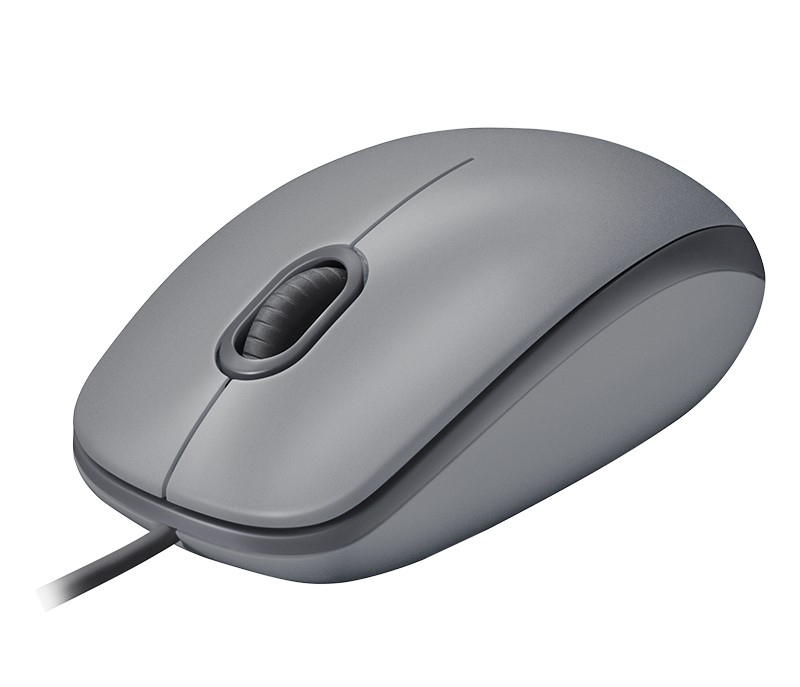 Logitech 910-005490 M110 Gray Silent (Sessiz) Kablolu Optik USB Mouse