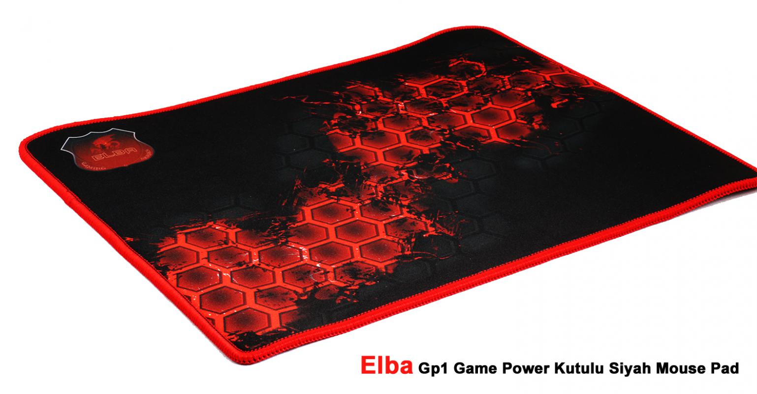 Elba 350 Gp1 Game Power Siyah Mouse Pad (Kutulu)