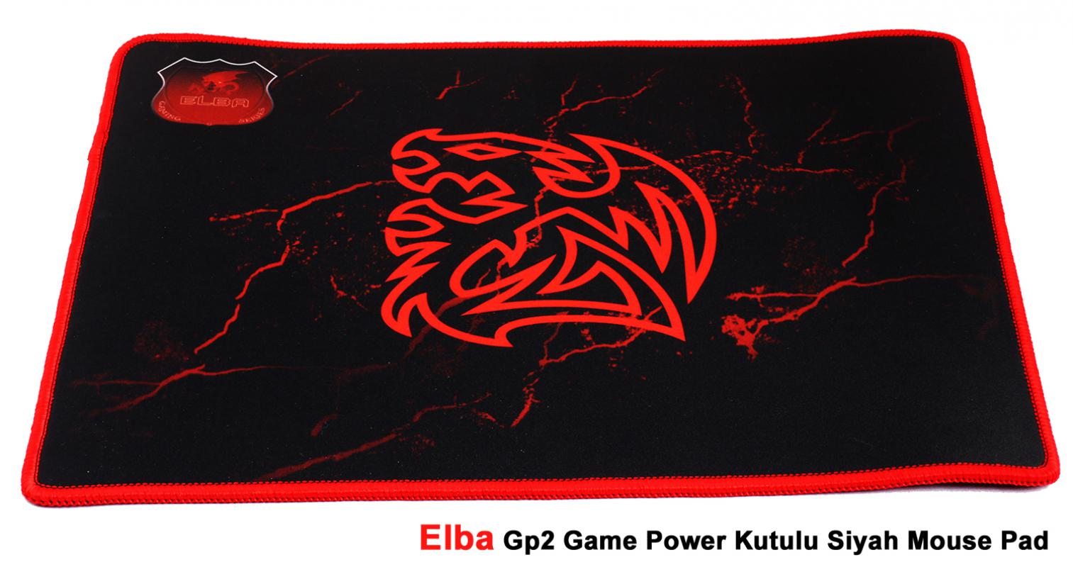 Elba 350 GP2 Game Power Siyah Mouse Pad (Kutulu)