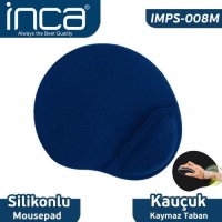 Inca IMPS-008M Sılıcone Blue Mouse pad (kaymaz taban)