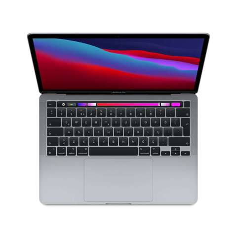 Apple MYD92TU-A 13-inch MacBook Pro: Apple M1 chip 8 core CPU and 8 core GPU, 512GB SSD - Space Grey