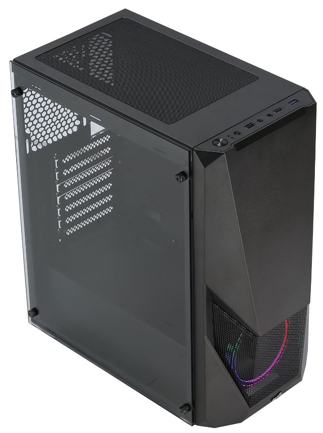 Aerocool Zauron Saturn 500W 80+  2 x FRGB Fan ATX Oyuncu Kasası