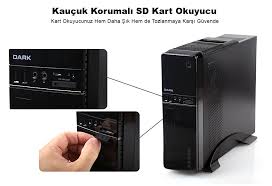 Dark Aura 300W Kart Okuyuculu,MicroATX - Mini ITX  Bilgisayar Kasası