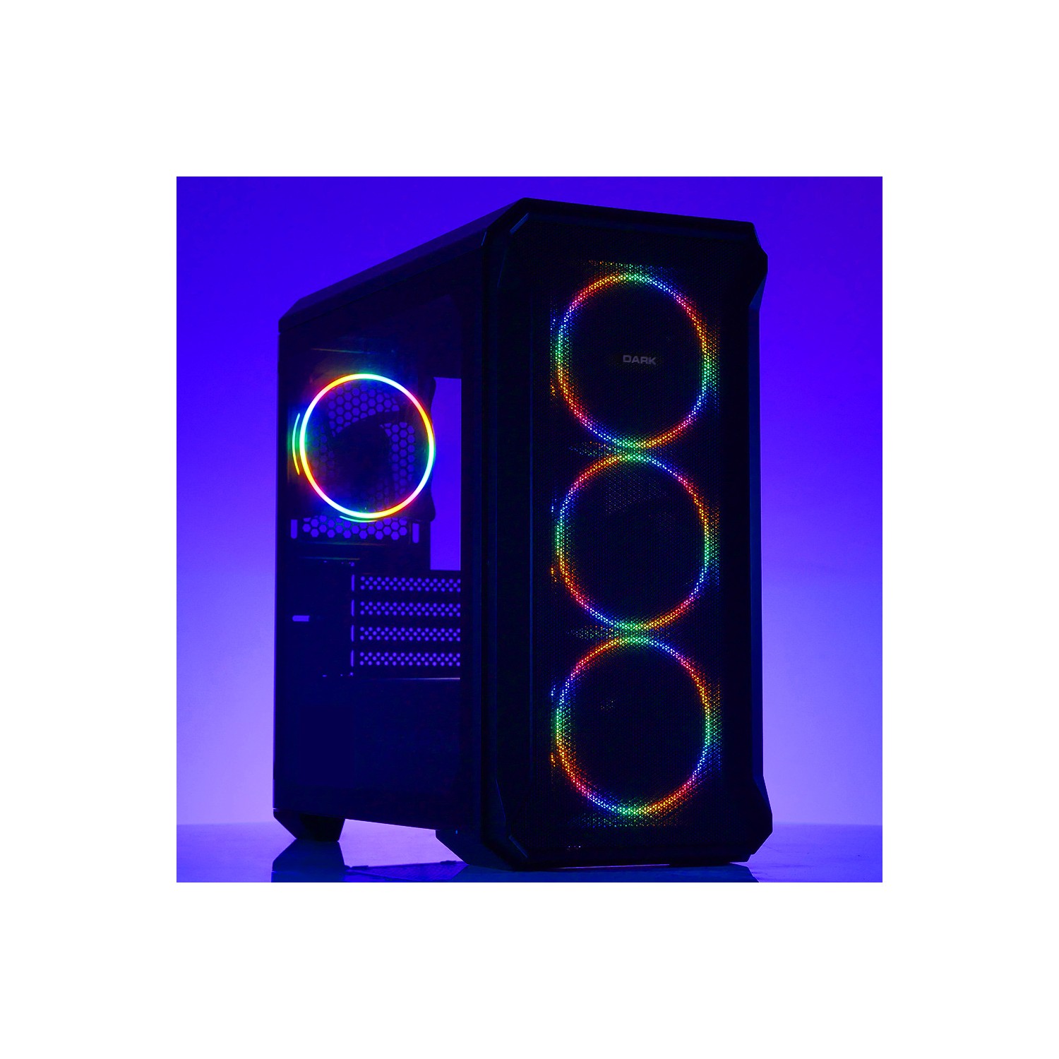 Dark Guardian Mini 4x12cm Fixed RGB LED Fanlı USB 3.0 Bilgisayar Kasası