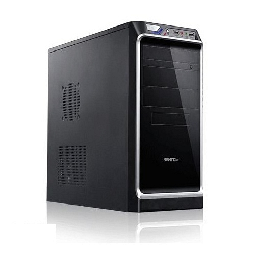 Vento TA-KB1 400W ATX Siyah-Gümüş Midi Tower  Bilgisayar Kasası