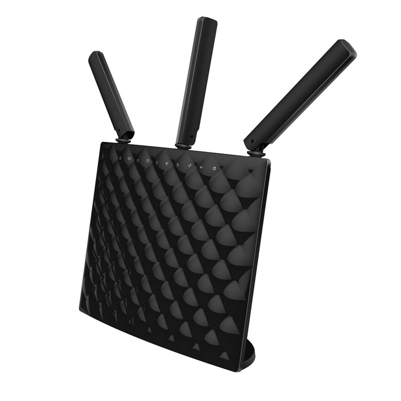 Tenda AC15 1900 Mbps Gigabit 4 Portlu Router 3 Anten