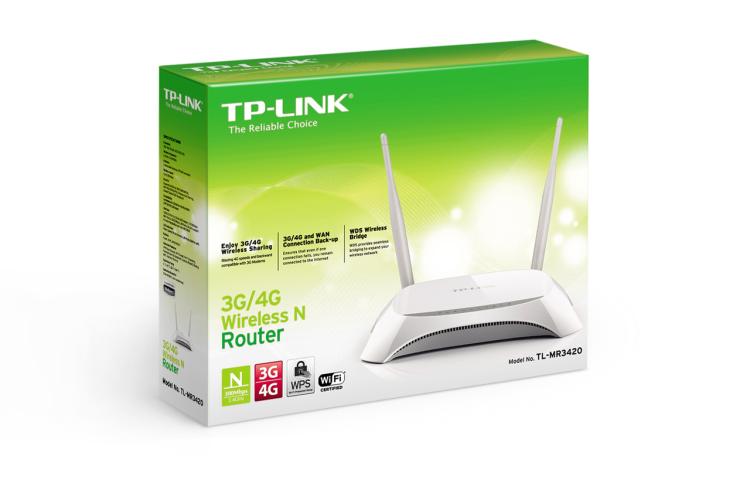 Tp-Link TL-MR3420 3G-4G Kablosuz Router