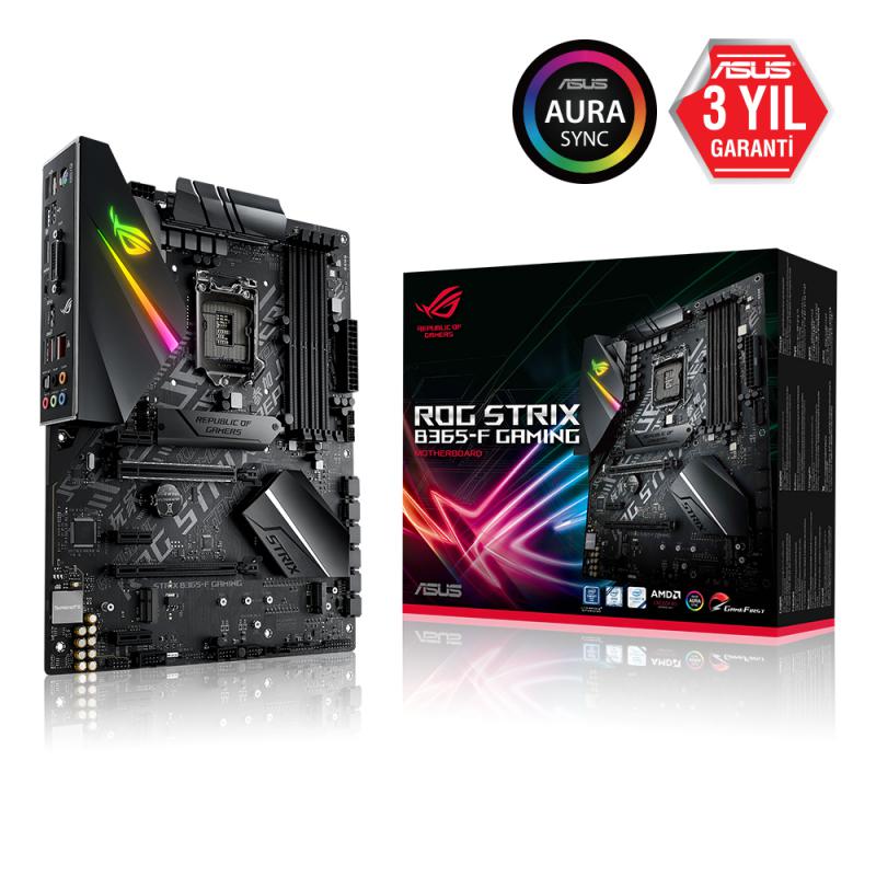 Asus Rog Strix B365-F Gaming Intel B365 2666Mhz Dd Anakart