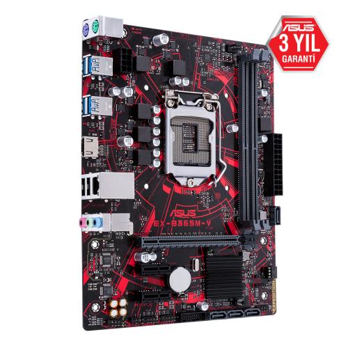 Asus EX-B365M-V Intel B365 Soket 1151 DDR4 2666MHz mATX Gaming Anakart