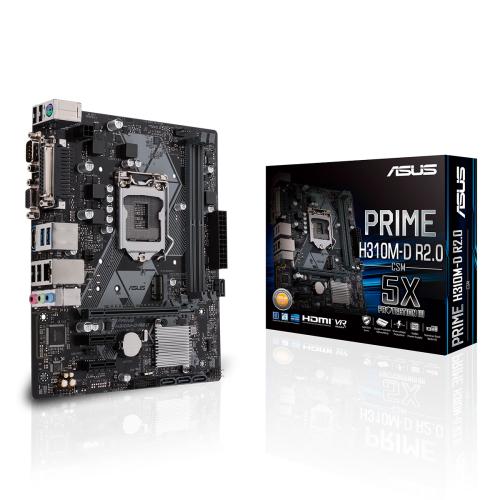 Asus Prime H310M-D R2. Ddr4 Hdmı Usb3.1 Matx Anakart