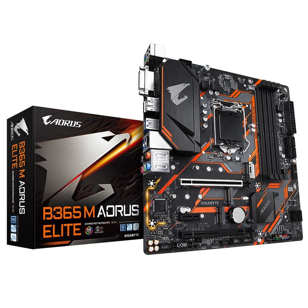 Gigabyte B365 M AORUS ELITE Intel B360 DDR4 mATX Anakart