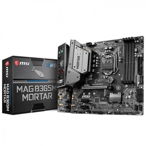 Msı MAG B365M Mortar Intel B365 Soket 1151 DDR4 2666MHz mATX Gaming Anakart