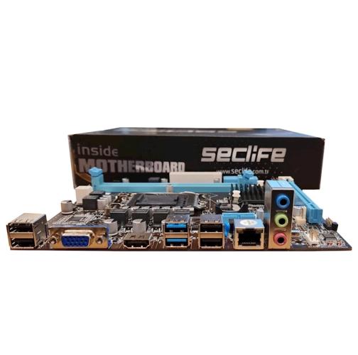 Seclife H110NEL DDR4 S+V+L 1151P (mATX) Anakart