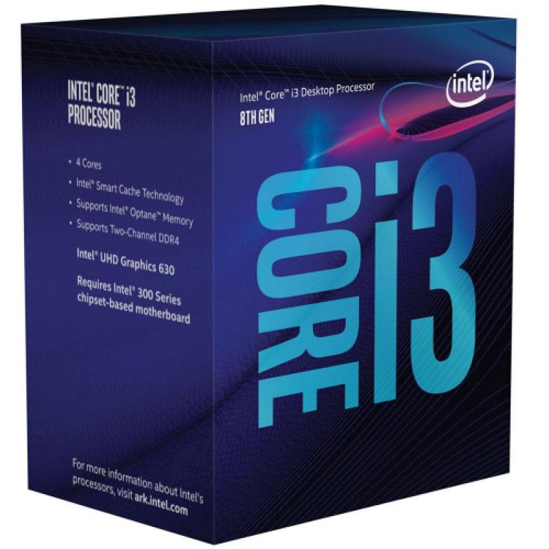 Intel İ3 8100 3.60Ghz 6M 1151P Intel İşlemci Kutulu Box