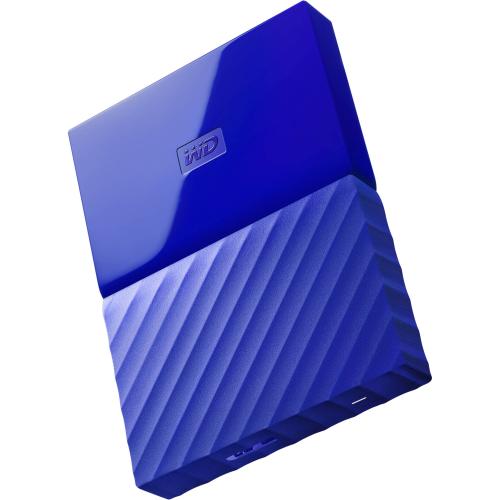 Wd 1Tb 2.5 Usb 3.0 Wdbynn0010Bbl My Pas Mavi Harici Harddisk