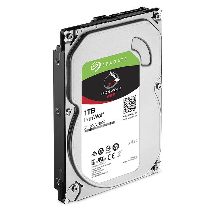 Seagate 1Tb Ironwolf 3,5’’ 64Mb 5900Rpm St1000Vn002 Harddisk