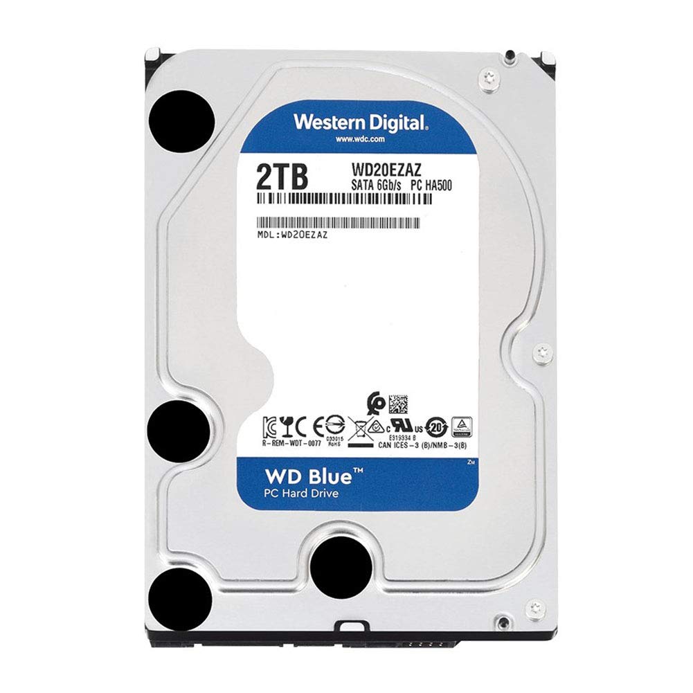 Wd 2Tb Blue 5400Rpm 3.5’’ Sataııı 256Mb Wd20Ezaz Harddisk