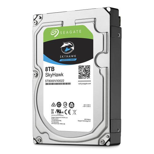 Seagate 8Tb Skyhawk 3.5’ 7200Rpm 256Mb St8000Vx002 Harddisk Güvenlik Diski