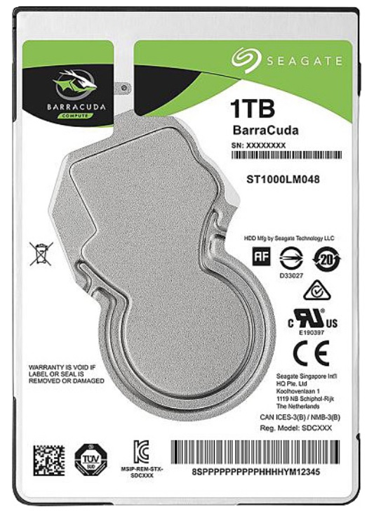 Seagate 1Tb Barracuda 2.5’’ 128Mb Sata3 5400Rpm 7Mm St1000Lm048 Notebook Harddisk