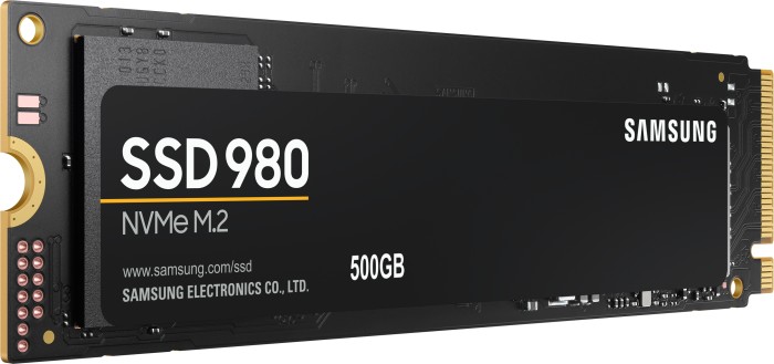 Samsung 500GB 980 M.2 2280 NVMe 3100MB- s 2600MB-s MZ-V8V500BW Ssd Harddisk