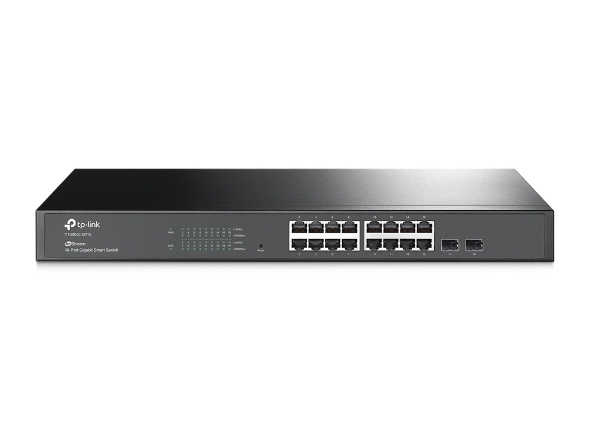 Tp-Link T1600G-18TS 16 Port 10-100-1000 Mbps Smart Switch 2 Port SFP