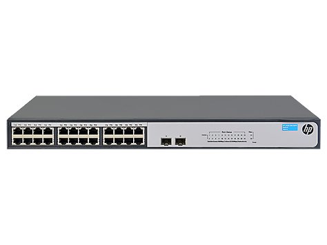 HP JH017A 24 Port 1420-24G 10-100-1000+2SFP Yönetilemez Switch