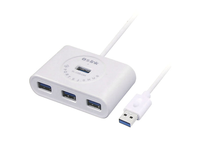 S-link SL-USB-C64 USB3.0 to USB3.0 HUB 3+1 Çeviric