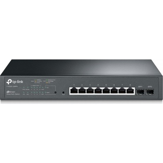 Tp-Link T1500G-10PS 8 Port Poe+ 10-100-1000 Mbps Yönetilebilir Switch