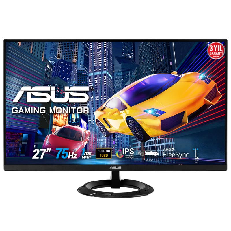 Asus 27’’ VZ279HEG1R 1920x1080 IPS 75Hz 1ms MPRT Siyah Monitör