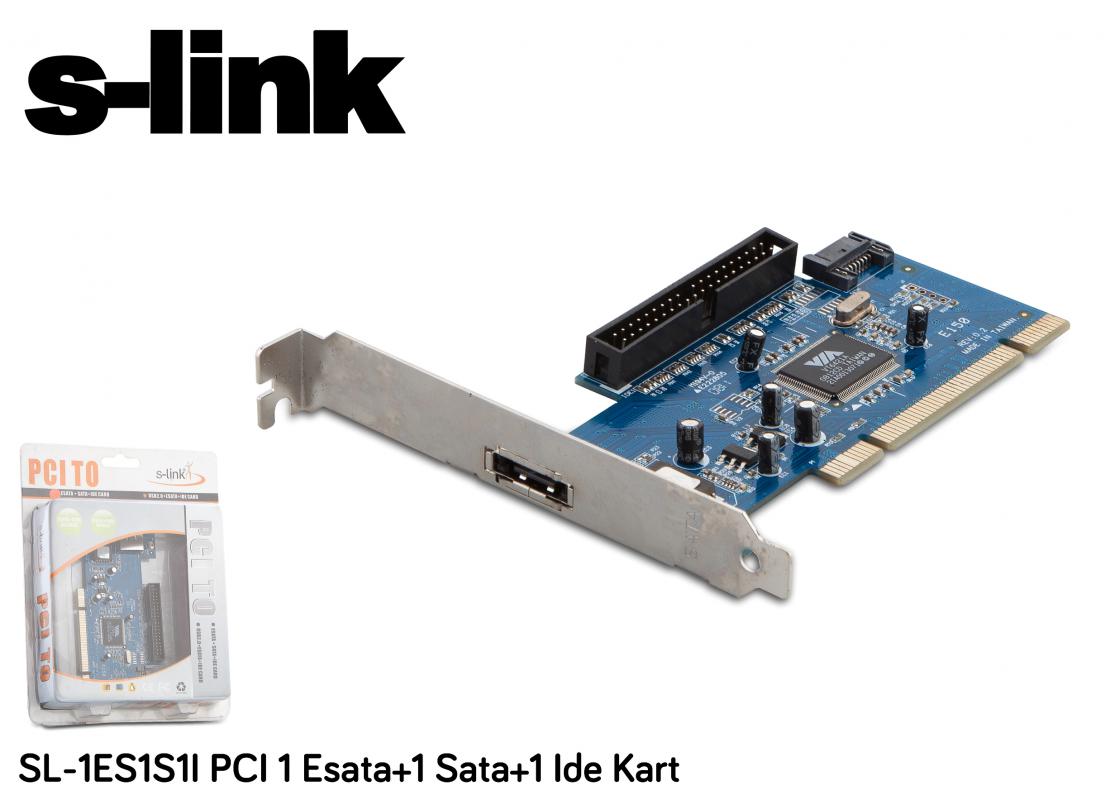 S-link SL-1ES1S1 1Esata+1sata+1ıde Pcı Kart