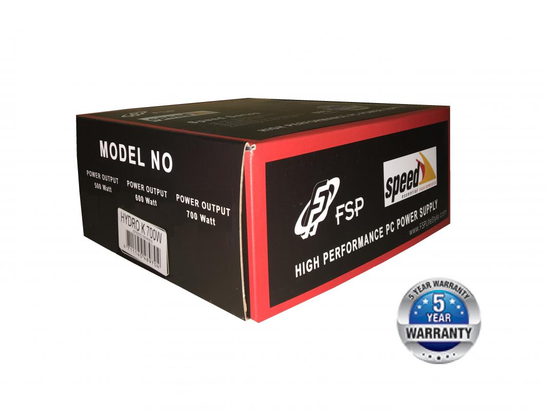 FSP Speed Series 700W 12 Cm Fan 80 Plus Bronze HYDRO 700W Actıve PFC Güç Kaynağı