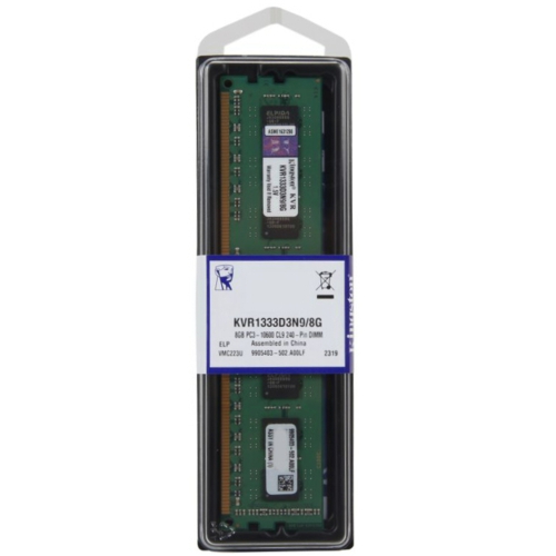 Kıngston 8Gb Ddr3 1333Mhz Kvr1333D3N9-8G - Pc Ram