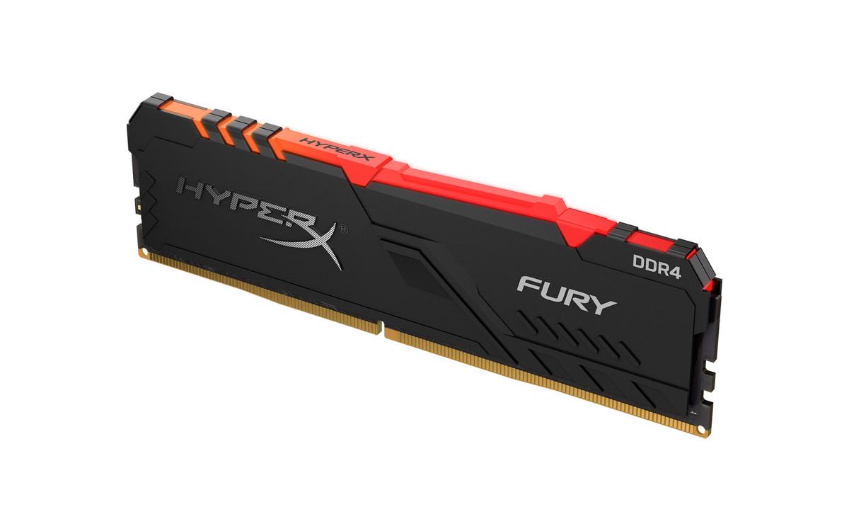 Kingston Hyperx FURY RGB 16GB DDR4 3200MHz CL16 Performans Rami PC Ram