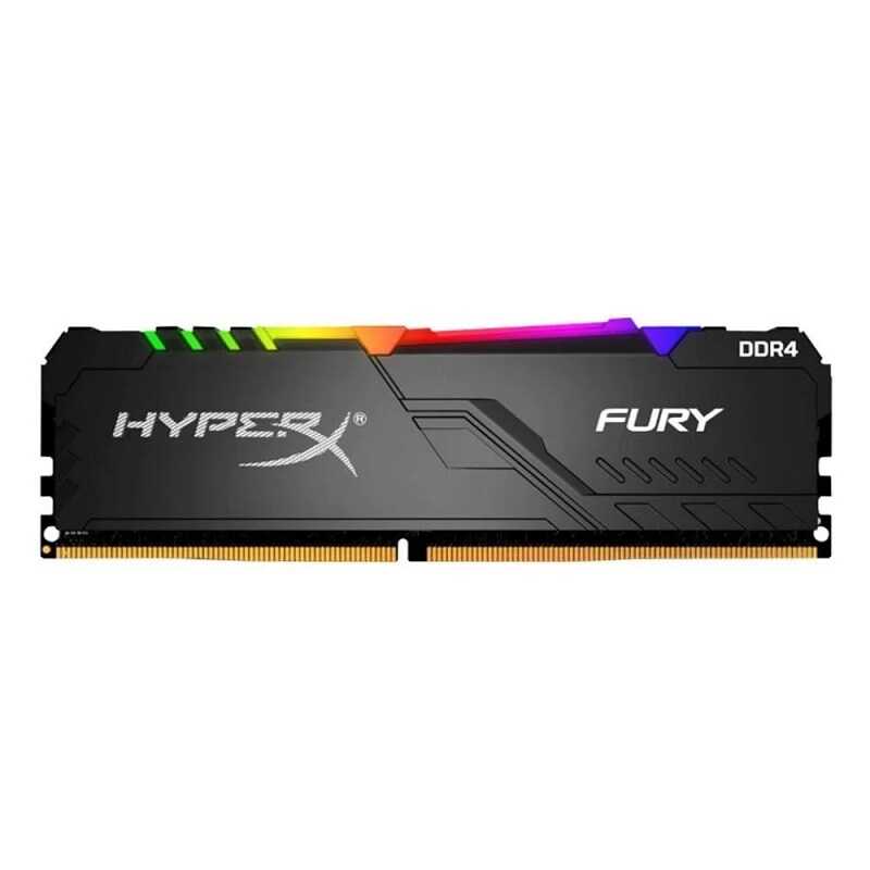 Kingston HyperX Fury 64GB 3200MHz DDR4 CL16 DIMM (Kit of 4)  RGB XMP HX432C16FB3AK4-64 Pc Ram