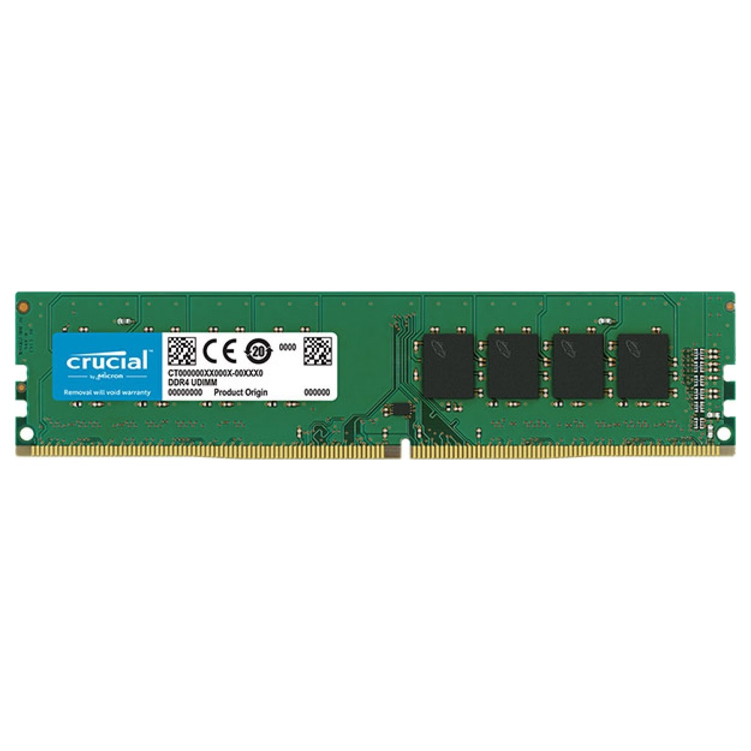 Crucial 16GB 2400Mhz DDR4 UDIMM Basics Series CB16GU2400 Pc Ram