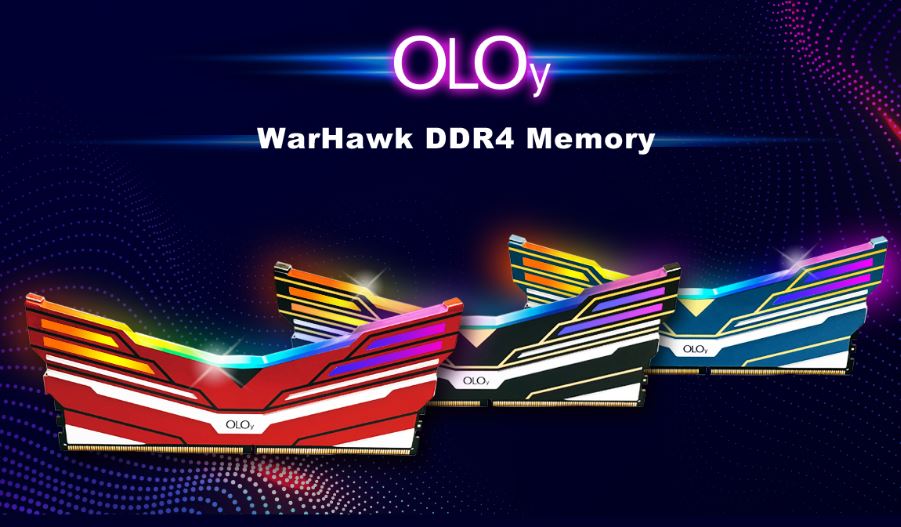 OLOy 16GB DDR4 3000MHZ C16 W.HAWK RGB MD4U163016BESA Soğutuculu Pc Ram