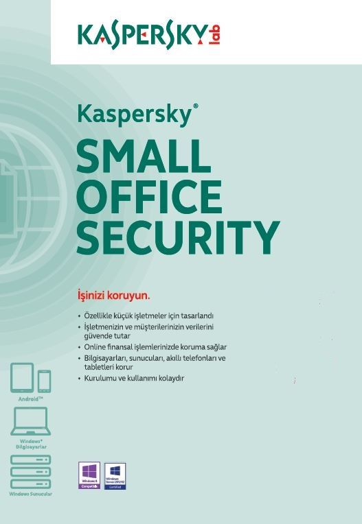 Kaspersky Small Office Security 5Pc+5Md+1Fs 1 Yıl