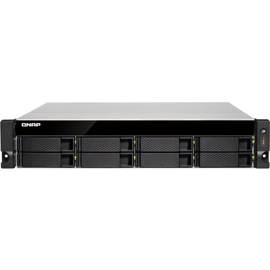 QNAP TS-832XU-RP-4G NAS 2U Rack, 8x 3.5’’ 24 TB 1.7GHz, 4GB 2x 10G SFP+, 2x 1G RJ-45,4x USB3.1