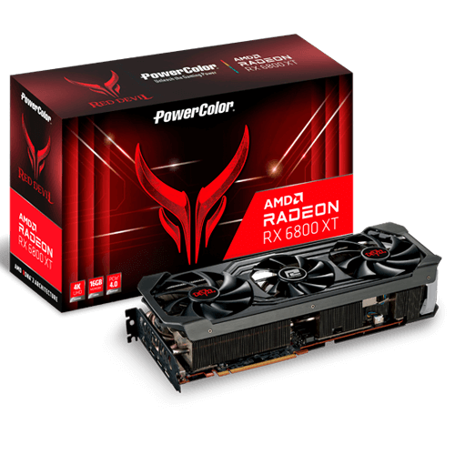 PowerColor AMD Radeon RX6800 XT Red Devil 16GBD6-3DHE-OC 16 GB GDDR6 256 Bit Ekran Kartı