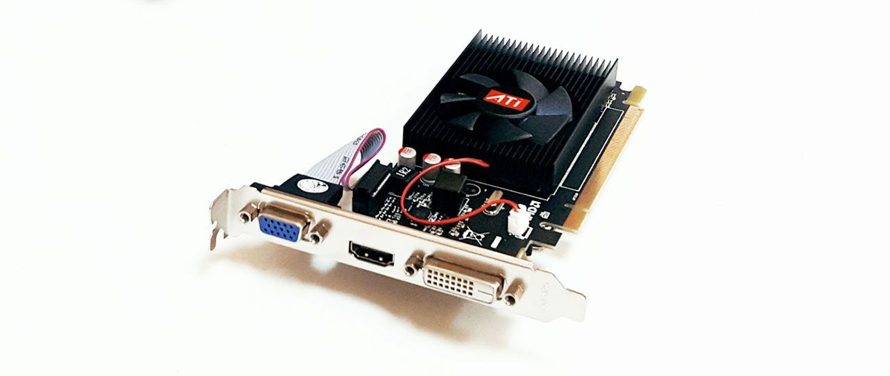 Quadro 1gb AMD R5 230 1GD3L DDR3 64bit HDMI VGA DVI Low Profile Ekran Kartı