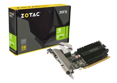 Zotac GT710 1GB ZONE EDT. GDDR3 ZT-71301-20L Ekran Kartı