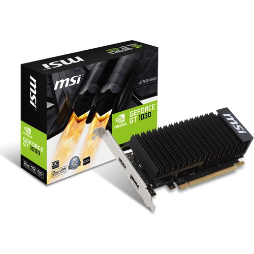 Msi NVIDIA GeForce GT1030 2GH LP OC 2GB 64 bit GDDR5 DX(12) PCI-E 3.0 Ekran Kartı