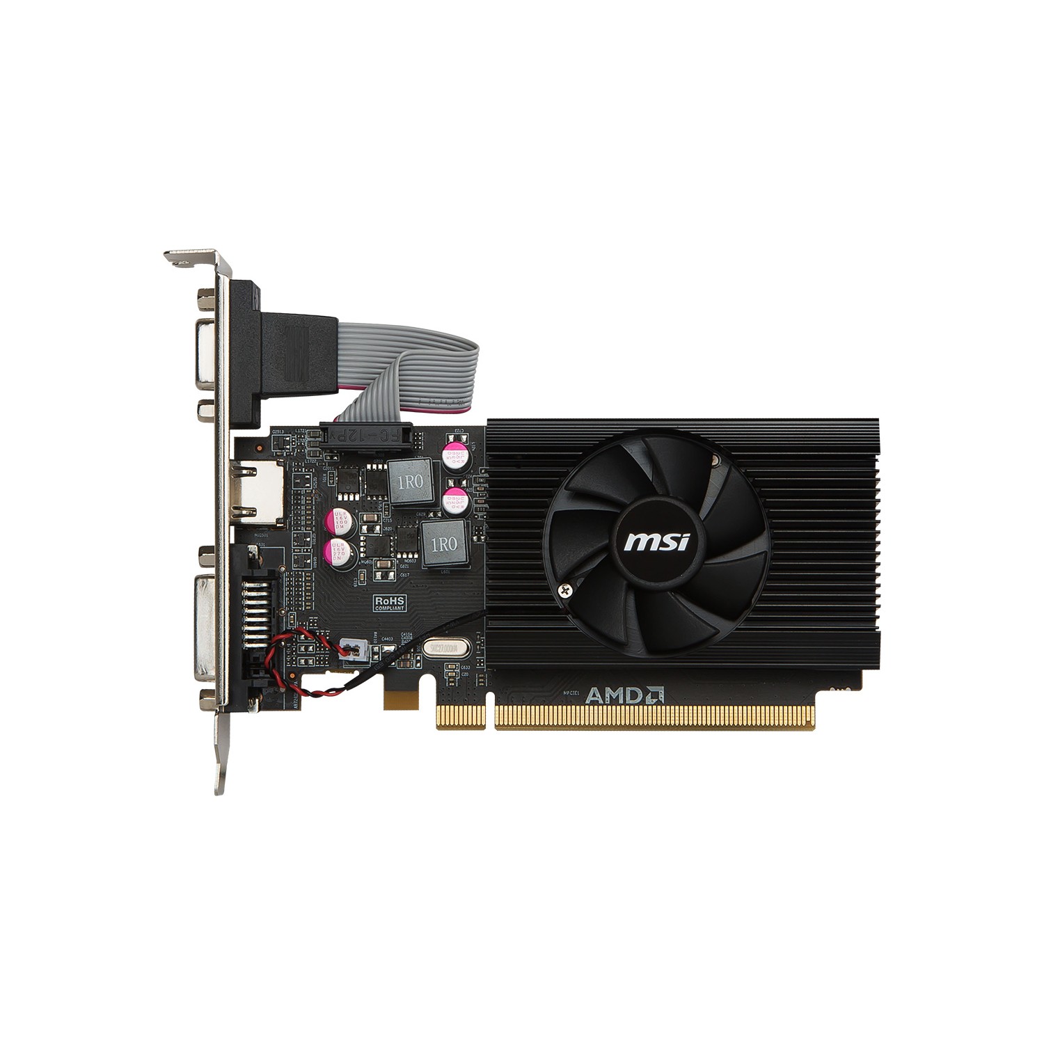 Msi 2Gb R7 240 2Gd3 64B Lp (64Bit) Ddr3 Vga-Dvı-Hd Ekran Kartı