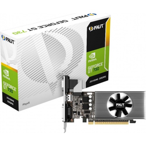 Palit Nvidia GeForce GT 730 2GB 64Bit DDR5 (DX12) PCI-E 2.0 Ekran Kartı (PLT-NE5T7300HD46-2081F)