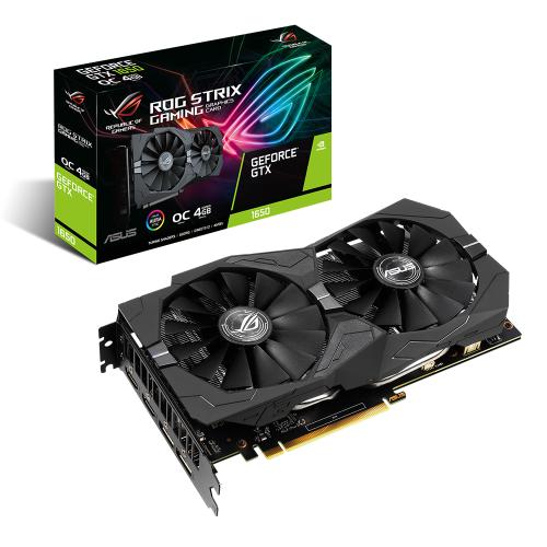 Asus  Rog-Strıx-Gtx1650-O4G-Gamıng 4Gb Gddr5 128 Ekran Kartı