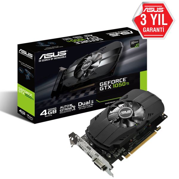 Asus 4Gb 128Bit Gddr5 (Strix-Gtx1050Ti-O4G) Ekran Kartı