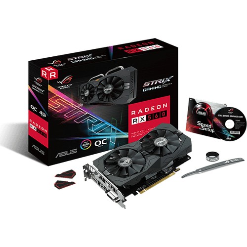 Asus Radeon RX560-O4G-EVO 128Bit 6GHZ DDR5 Oyuncu Ekran Kartı