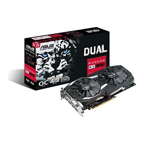 Asus 4Gb Gddr5 256Bit Dvı-2Xhdmı-2 (Dual-Rx580-O4G)  Ekran Kartı